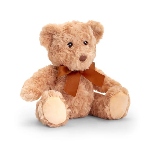 20cm Keeleco Dougie Bear - Soft Cuddle Friend