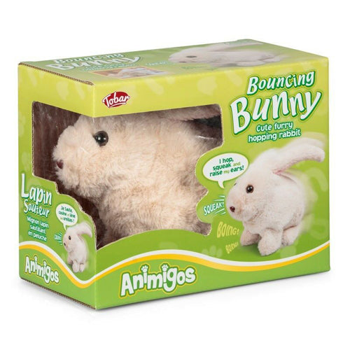 Animigos Bouncing Bunny Rabbit - Little Comfort Friend