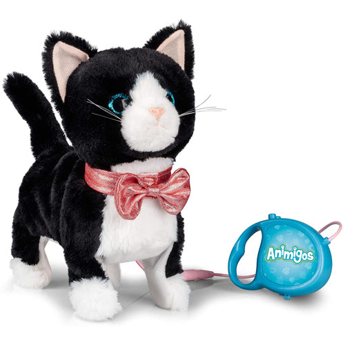 Animigos Mischievous Moggie Cat - Cozy Bedtime Buddy