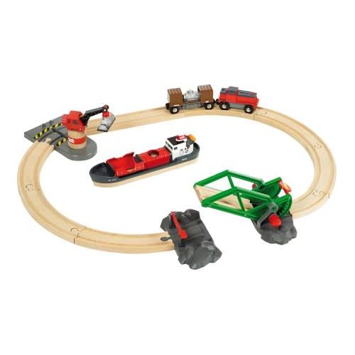 Cargo Harbour Set - Pocket Wheels Play