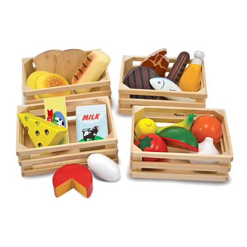Food Groups – Wooden Play Food - Pretend Play Pick