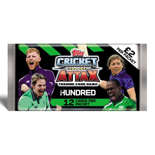 Match Attax: Cricket Attax 2022 The Hundred Card – Booster Pack - Booster Pack Fun