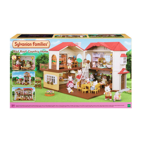 Sylvanian Families Red Roof Country Home - Little Role Play