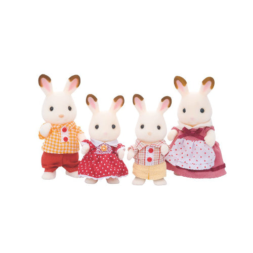 Sylvanian Families Chocolate Rabbit Family - Soft Cuddle Friend