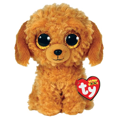 TY Noodles Dog – Beanie Boo - Gentle Cuddle Toy