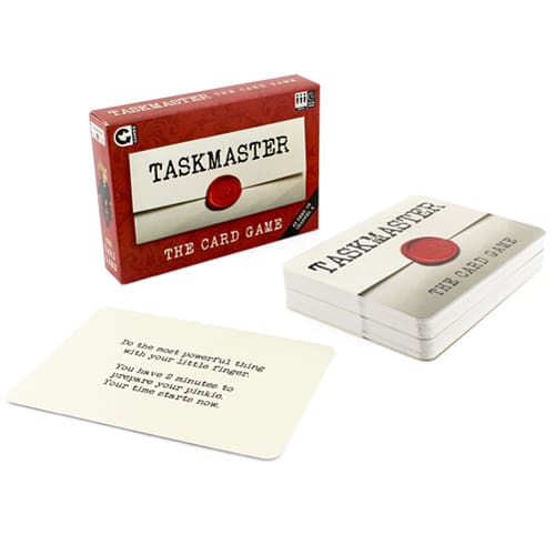 Taskmaster Card Game - Card Fan Pick